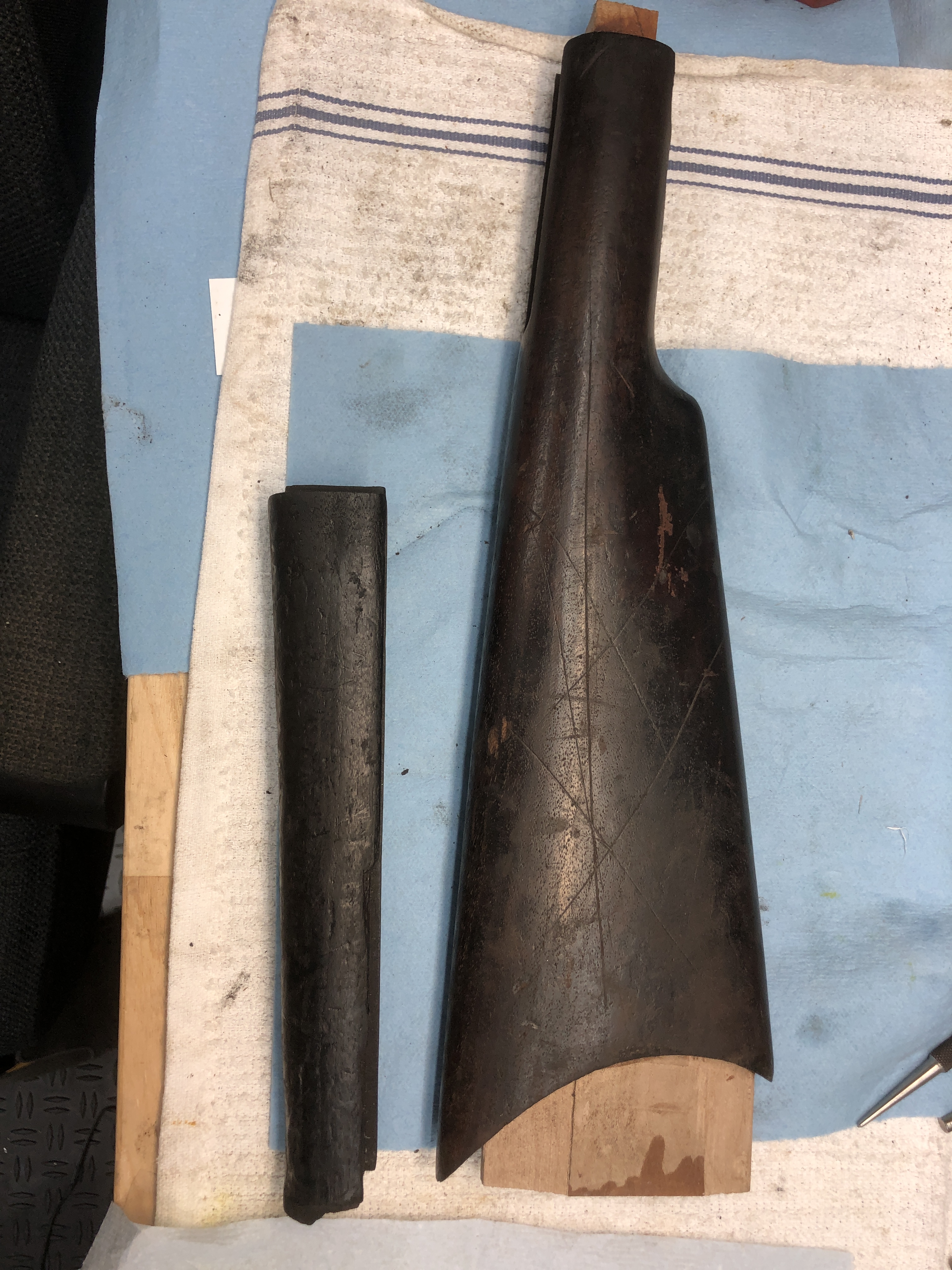 Original wood on Marlin 1894